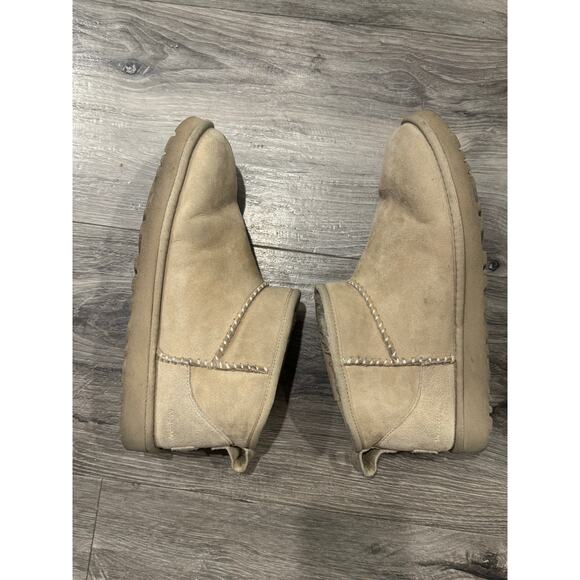UGG x Mad Happy Mini Boot Light Brown US Women Size 9 - Picture 5 of 6